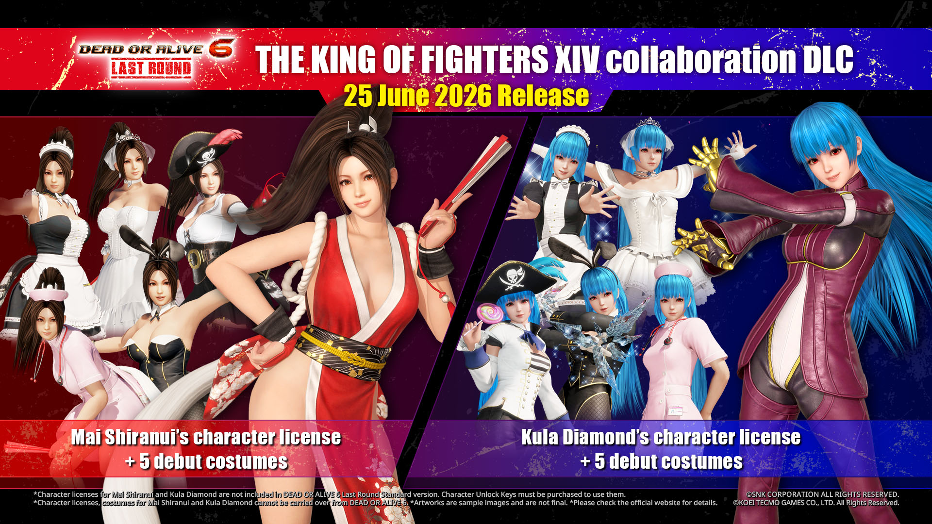 THE KING OF FIGHTERS XIV collaboration
