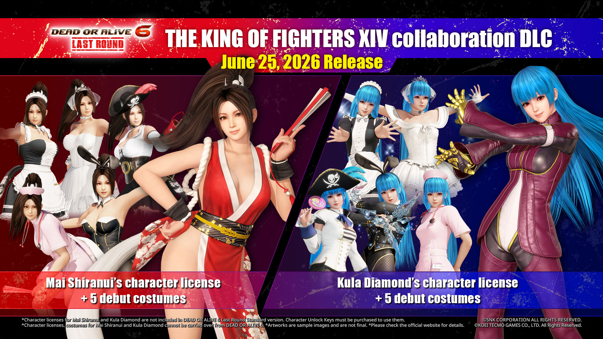 THE KING OF FIGHTERS XIV collaboration