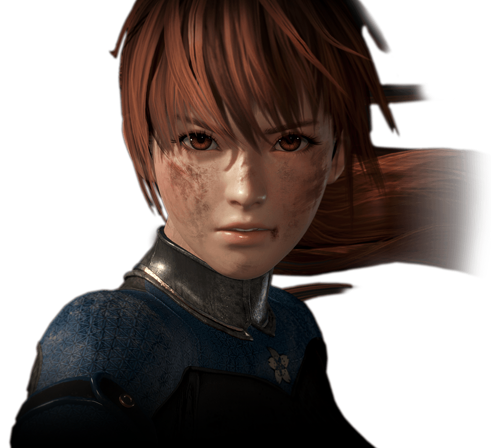 Kasumi, games, female, doa, orange eyes, video games, girl, anime, dead or  alive, HD wallpaper