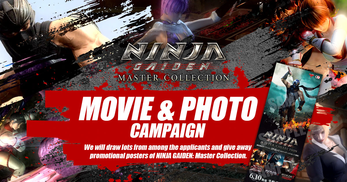 NINJA GAIDEN: Master Collection Video & Photo Campaign