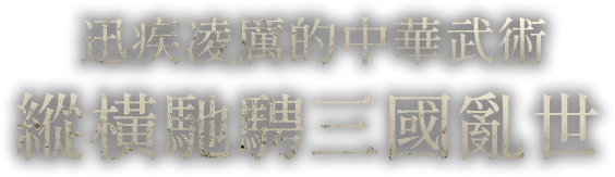迅疾凌厲的中華武術縱橫馳騁三國亂世
